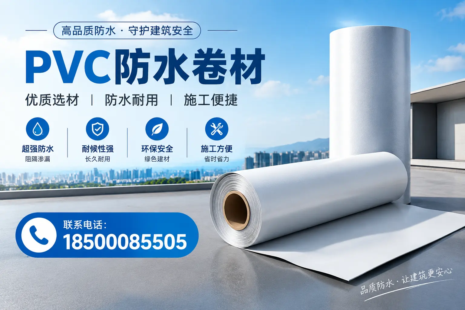 如何评估PVC防水卷材的性价比?天水消费者必读